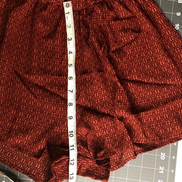 NWT Fab’rik Romper short boho long sleeves brown S - Picture 8 of 14